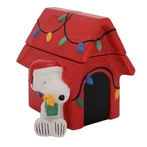 Peanuts NWT (R $70) Holiday Cookie Jar